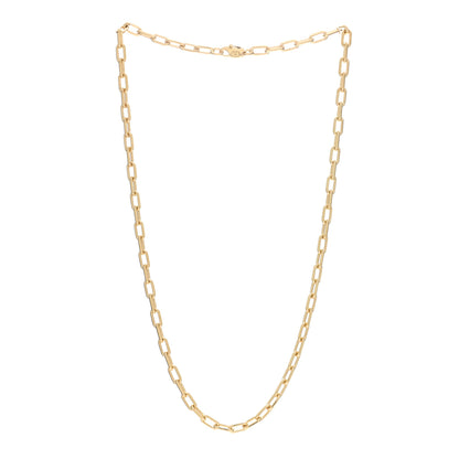 Cartier 18K Yellow Gold 5mm Spartacus Chain Necklace 3 of 4