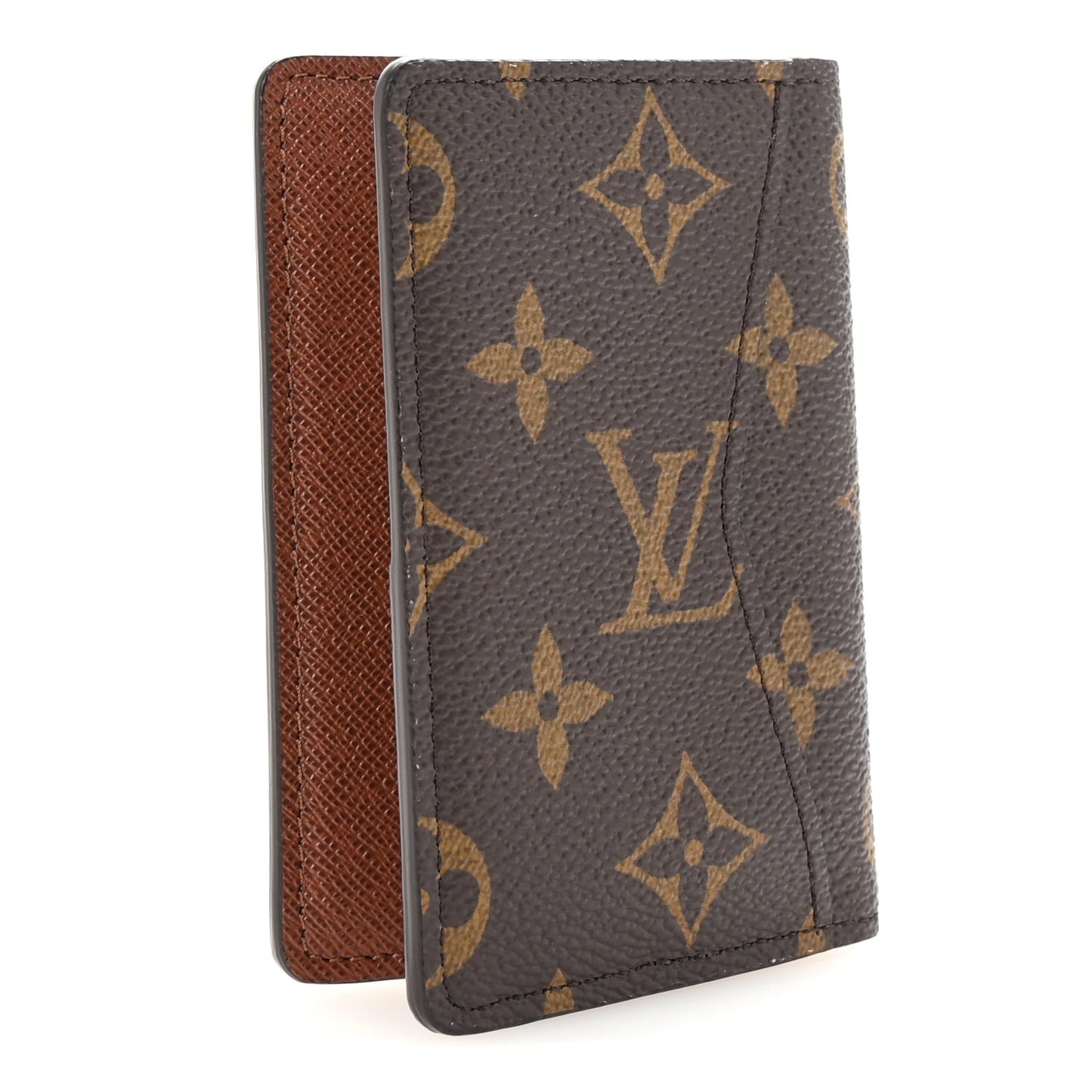 Monogram Pocket Organizer Card Holder NM