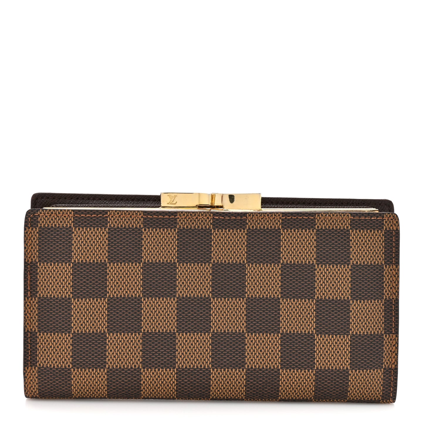 Damier Ebene Continental French Purse Wallet