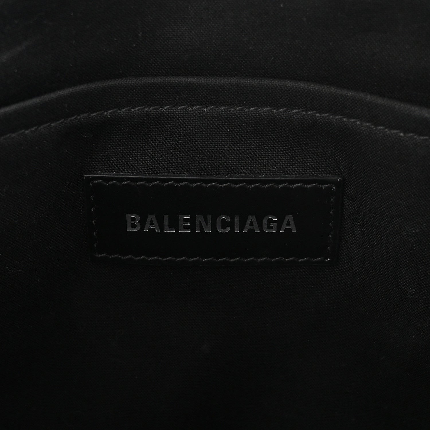 Balenciaga Washed Frayed Denim Logo Small Hardware Tote Blue 6 of 9
