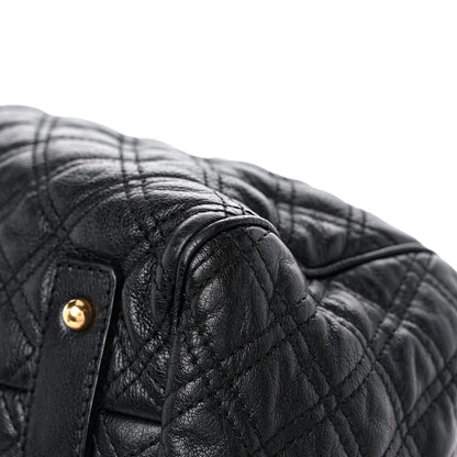 Marc Jacobs Calfskin Quilted Stam Black 10 of 16