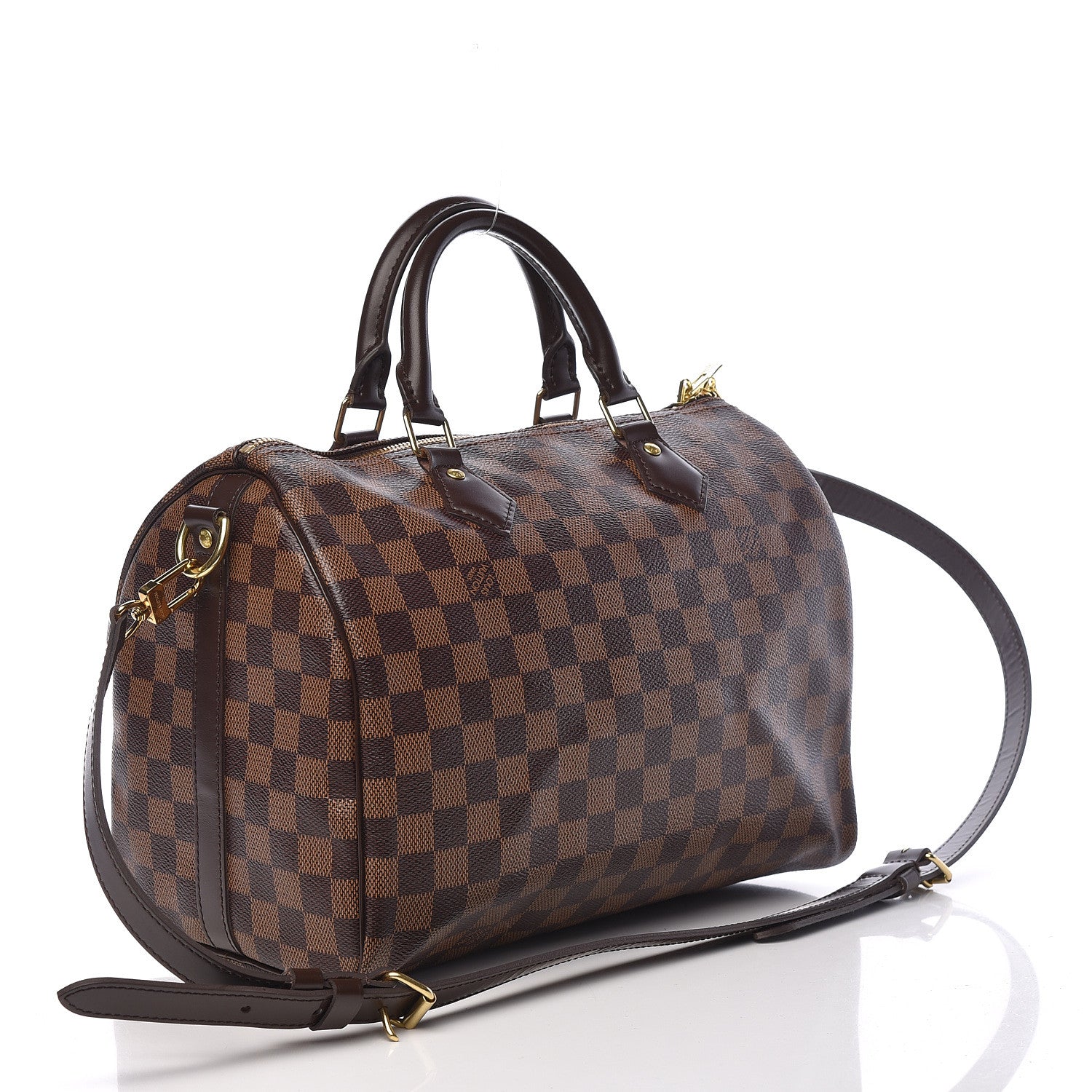 Louis Vuitton Damier Ebene Speedy Bandouliere 30 3 of 12
