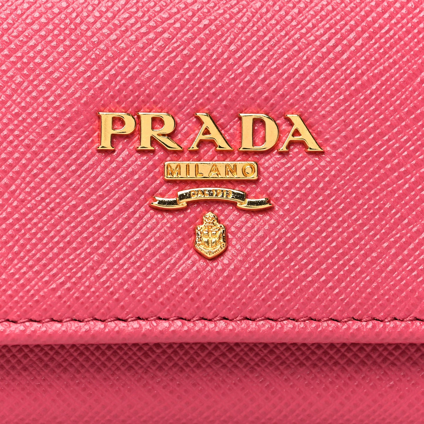 Saffiano Metal 6 Key Holder Peonia