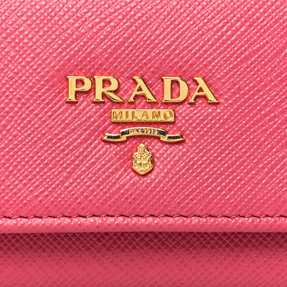 Prada Saffiano Metal 6 Key Holder Peonia 7 of 7