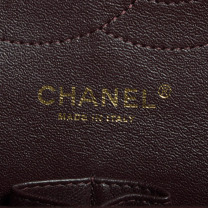 Chanel Caviar Quilted Jumbo Double Flap Burgundy 10 of 10