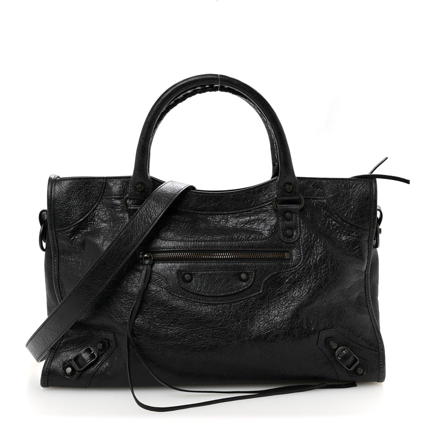 Balenciaga Agneau Arena Classic Hardware Medium Le City Black 1 of 9