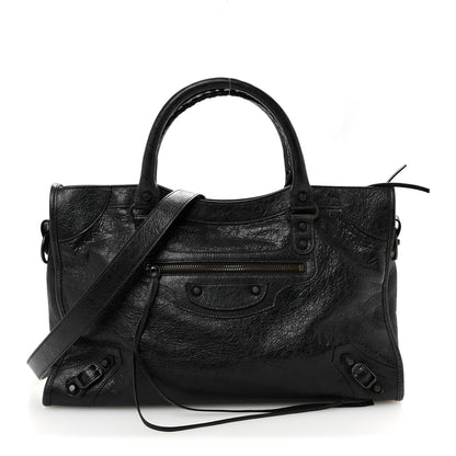 Balenciaga Agneau Arena Classic Hardware Medium Le City Black 1 of 9