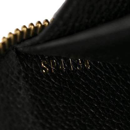 Louis Vuitton Empreinte Zippy Wallet Black 7 of 10