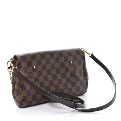 Louis Vuitton Damier Ebene Favorite MM 3 of 13