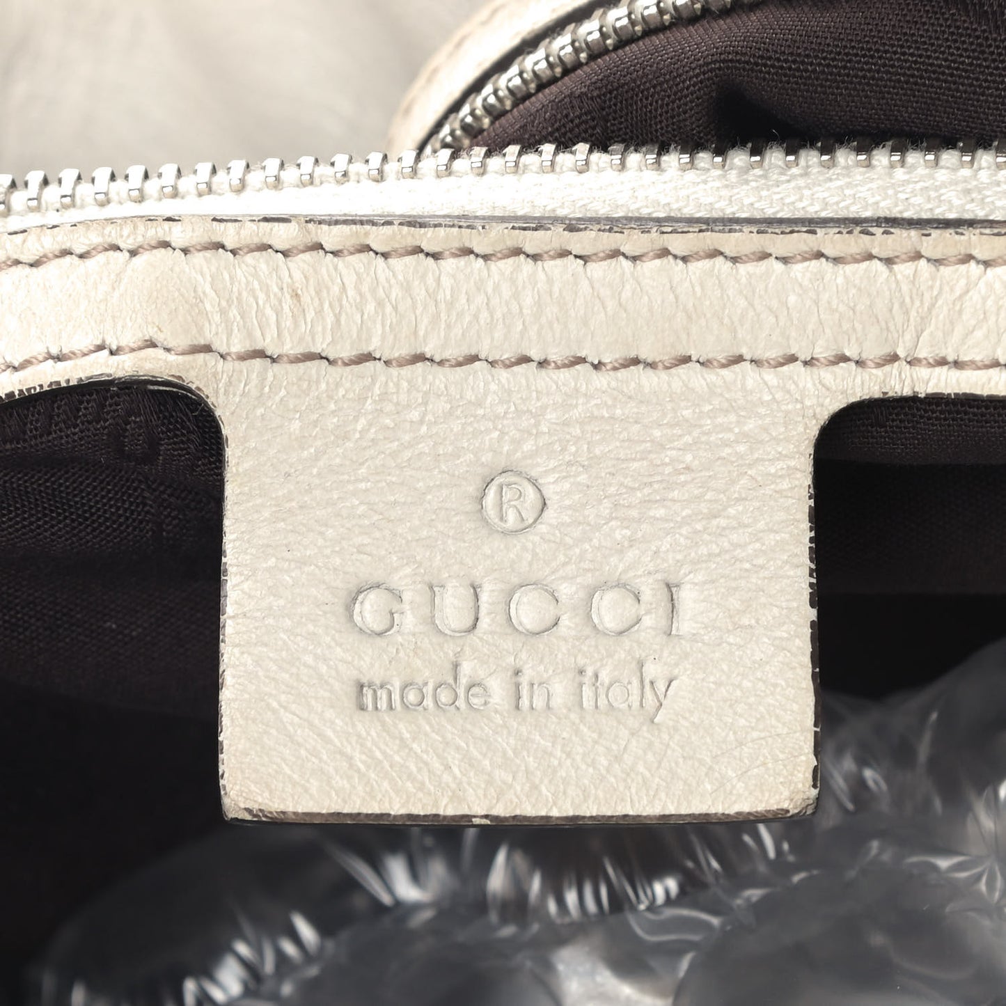 Monogram Match Ball Shoulder Bag White