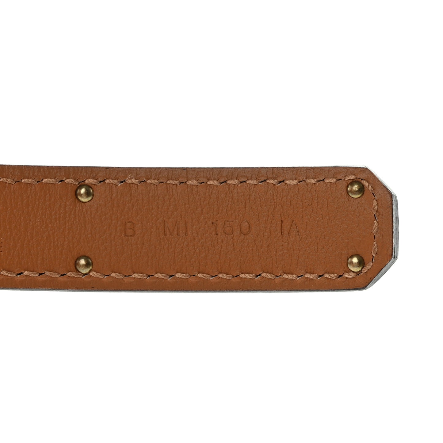 Epsom Kelly Pocket Belt Biscuit Nata
