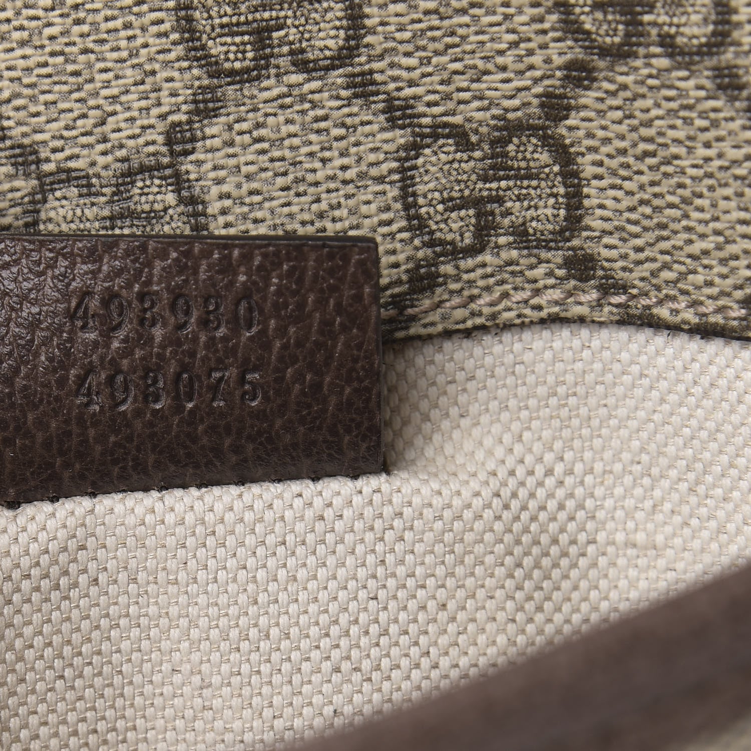 Gucci GG Supreme Monogram Neo Vintage Web Belt Bag Brown 7 of 10