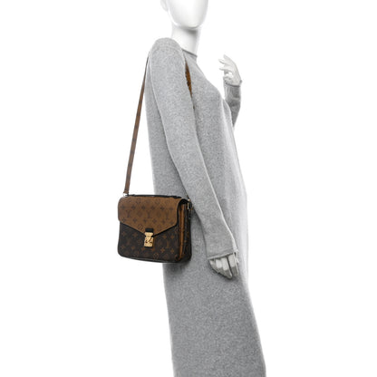 Louis Vuitton Reverse Monogram Pochette Metis 2 of 12