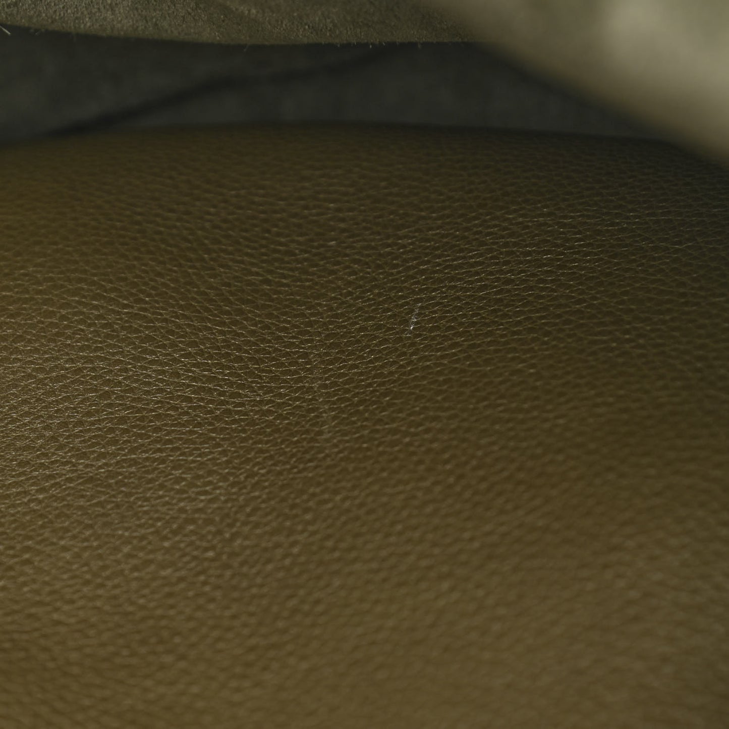 Grained Calfskin Medium Rockstud Backpack Army Green