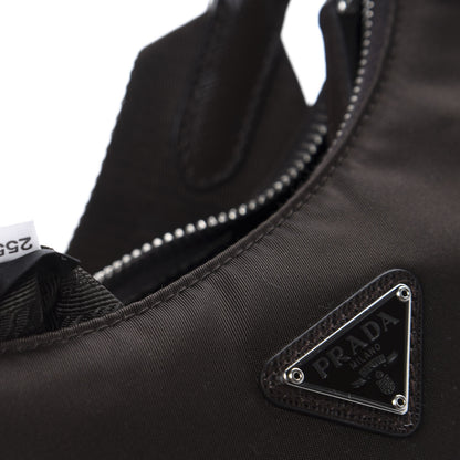 Prada Tessuto Nylon Re-Edition 2005 Shoulder Bag Caffe 10 of 12