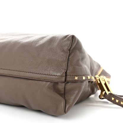 Marc Jacobs Lambskin Paradise Rio Satchel Brown 10 of 14