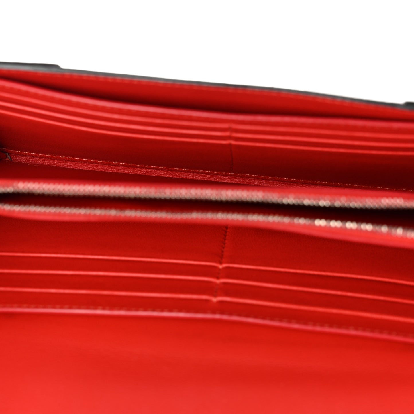 Drummed Calfskin Large Multifunction Flap Wallet Dune