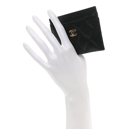 Chanel Caviar Quilted Card Holder Black 2 of 9