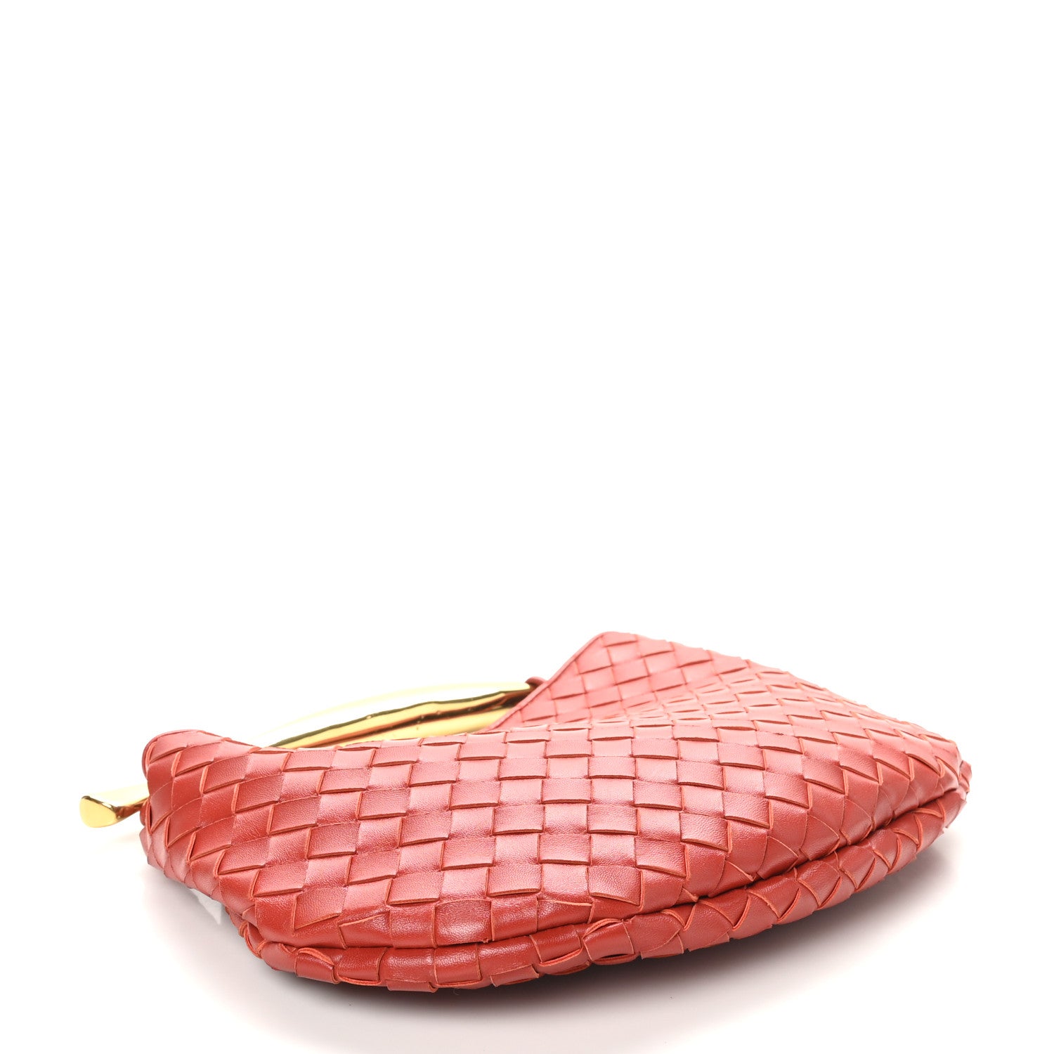 Bottega Veneta Nappa Intrecciato Sardine Bag Red 4 of 9