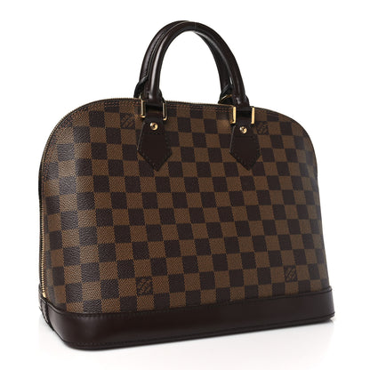 Louis Vuitton Damier Ebene Alma PM 3 of 9