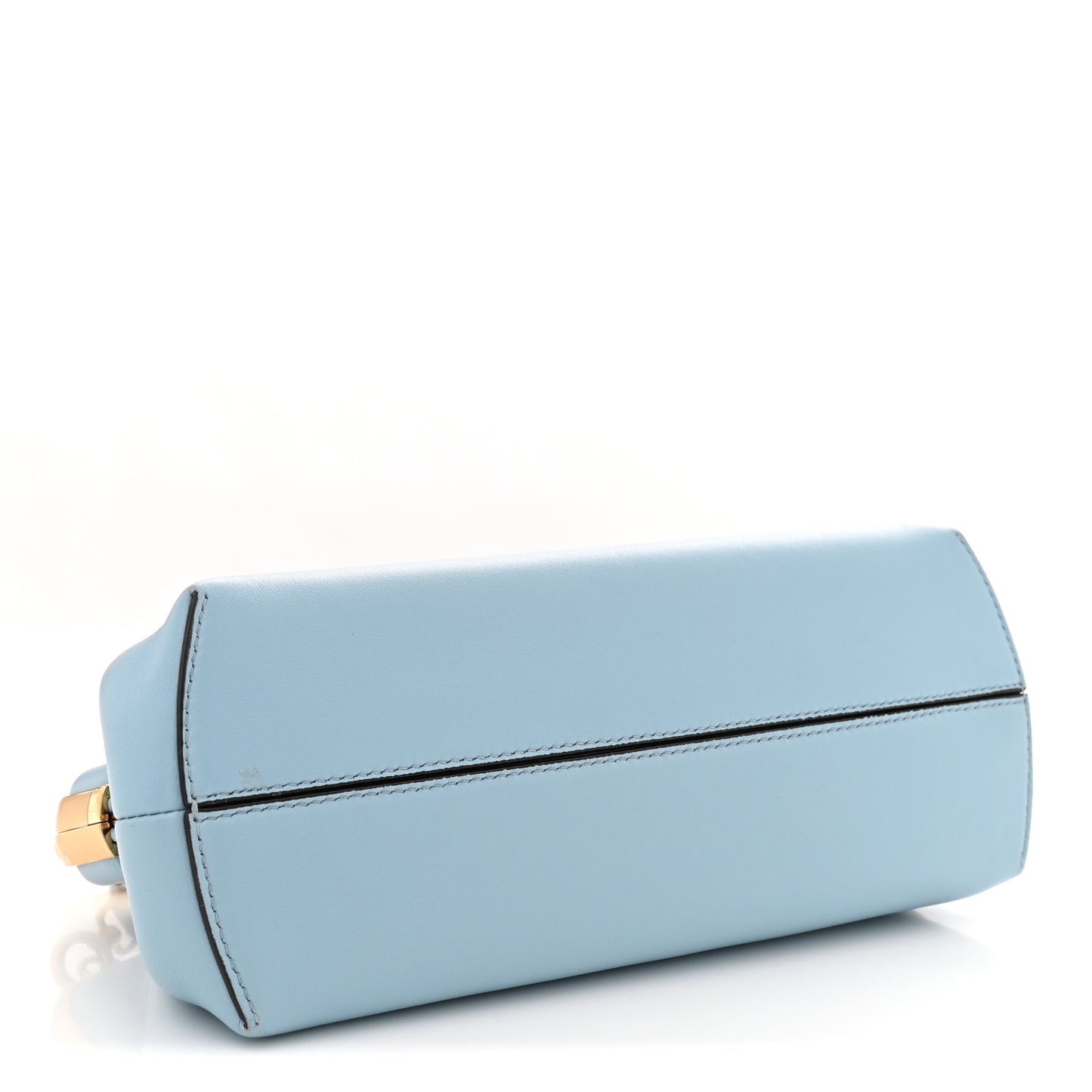 Shiny Nappa Small Fendi First Azzurro Baby