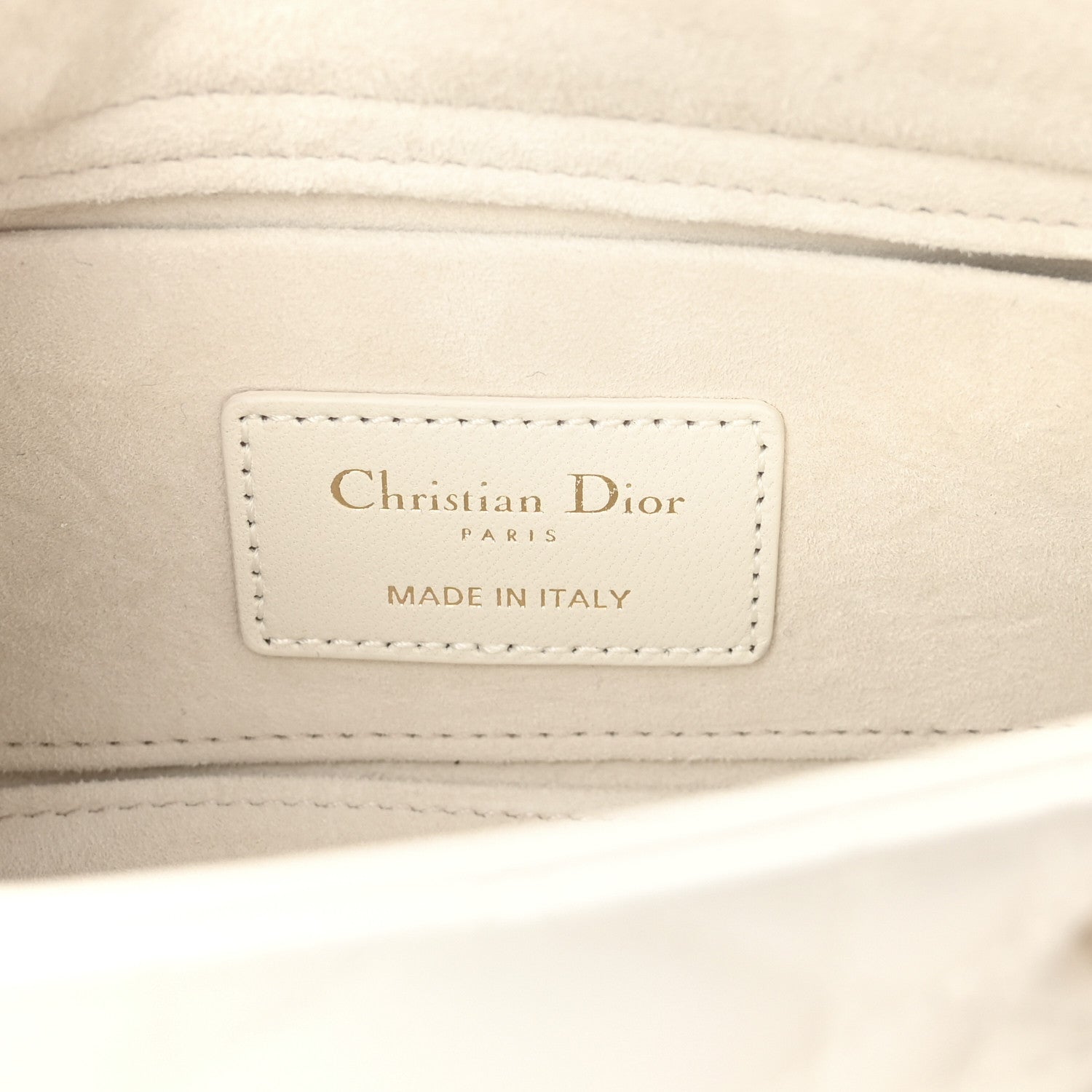 Christian Dior Lambskin Cannage Small Lady D-Joy Latte 19 of 31
