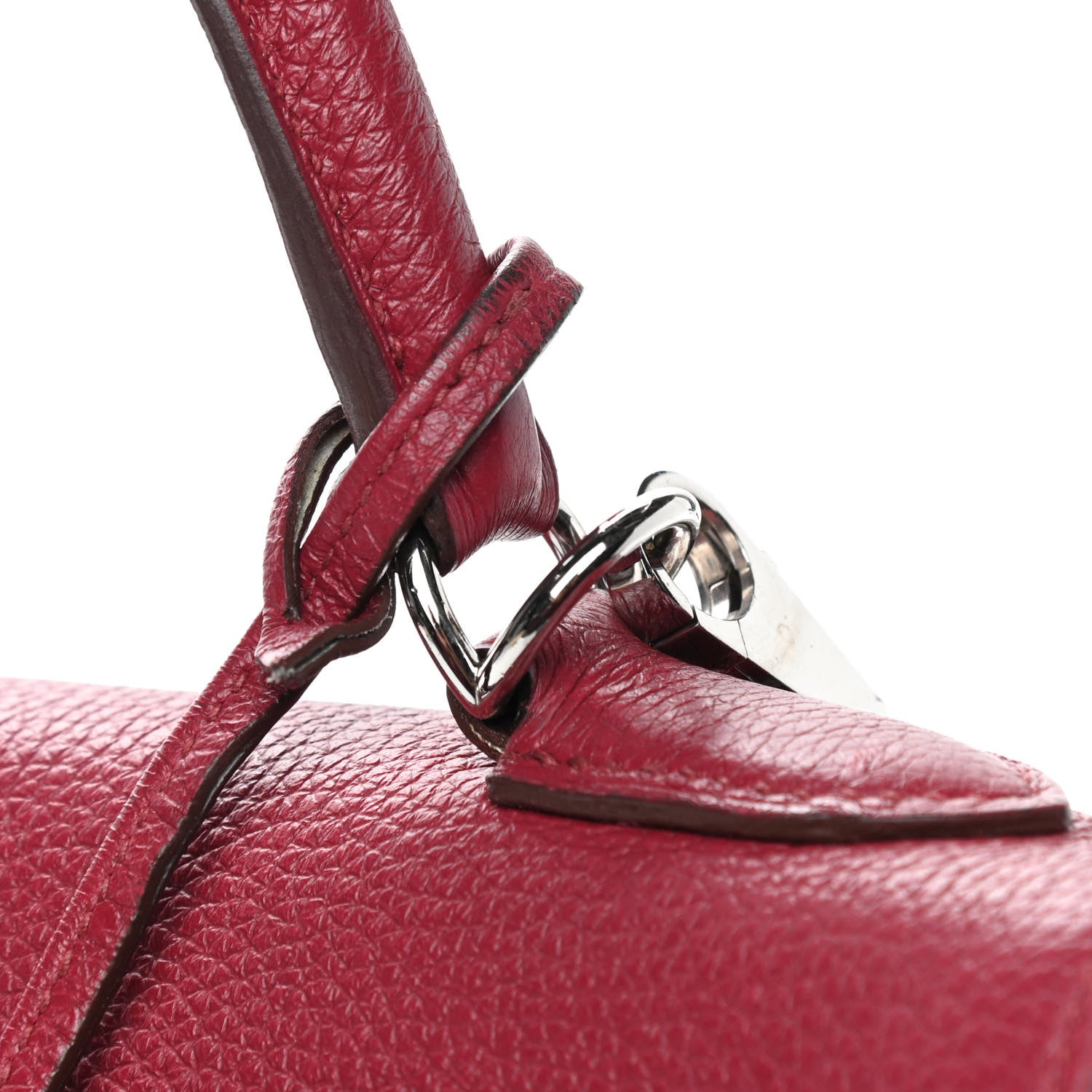 Hermes Togo Kelly Retourne 32 Rubis 22 of 25