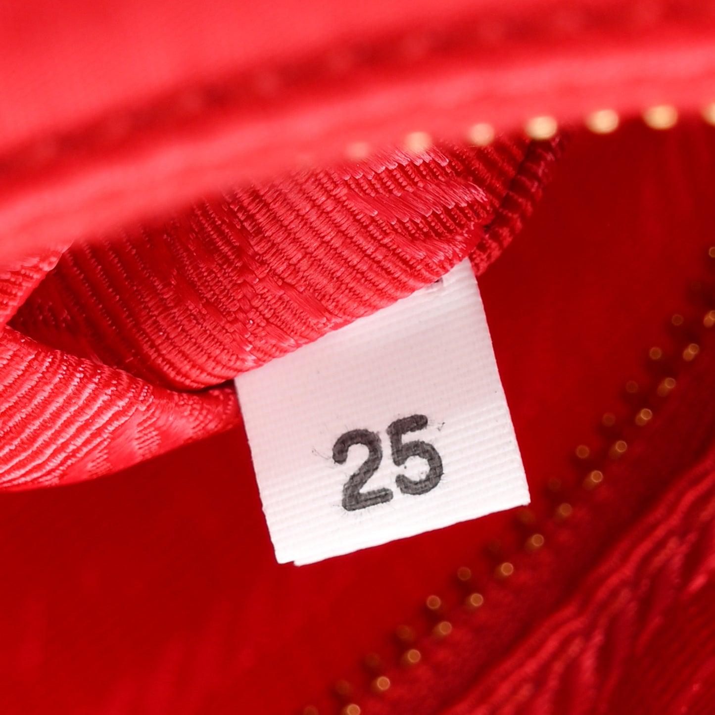Tessuto Nylon Mini Re-Edition 2000 Bag Rosso