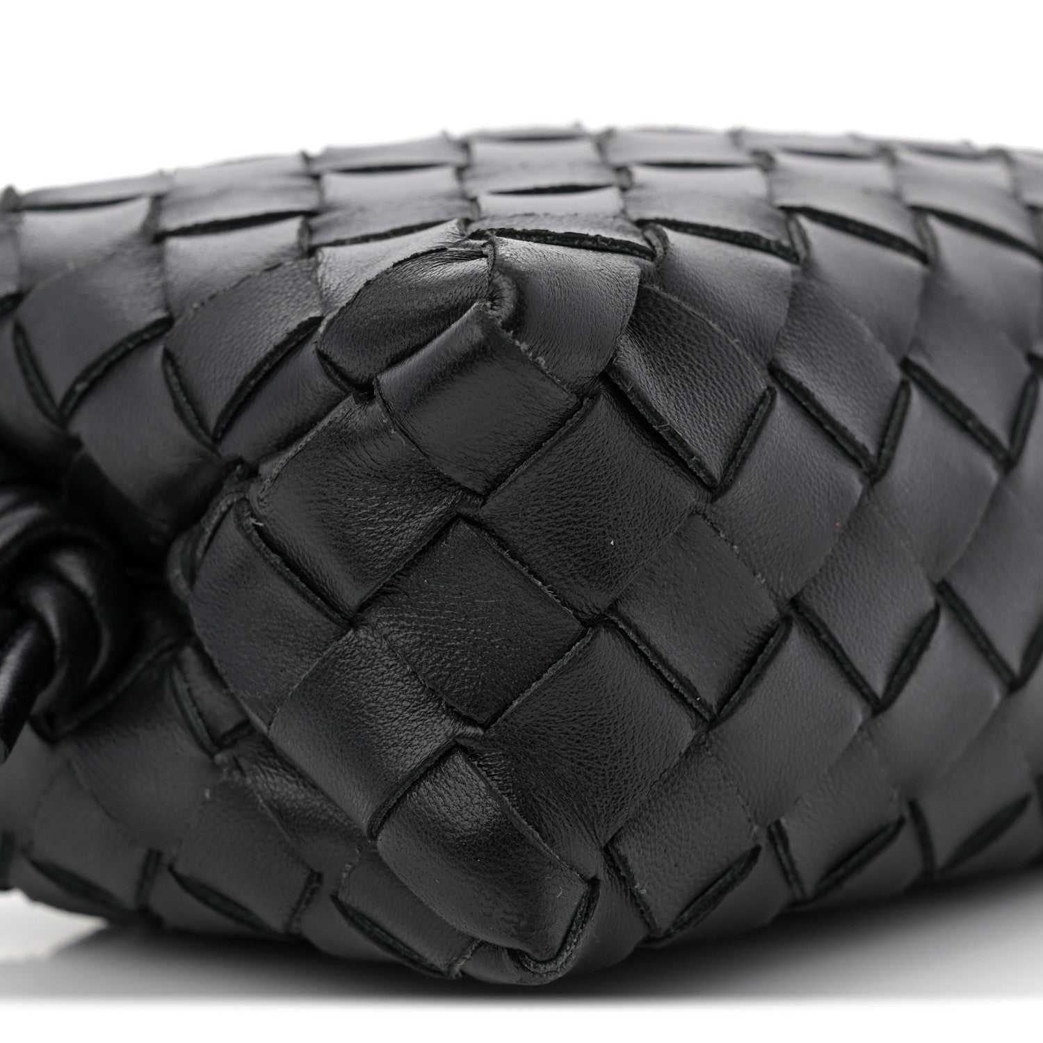 Bottega Veneta Nappa Intrecciato Mini Loop Camera Bag Black 8 of 9