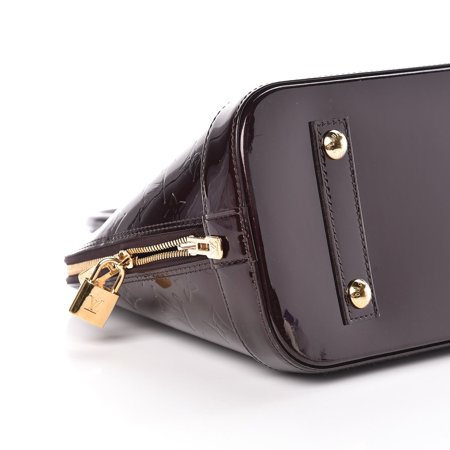 Louis Vuitton Vernis Alma PM Amarante 5 of 8