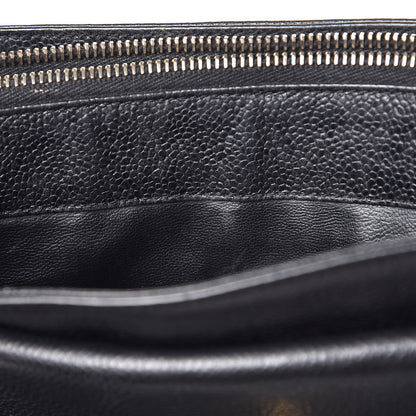 Chanel Caviar Flap Shoulder Bag Black 11 of 24