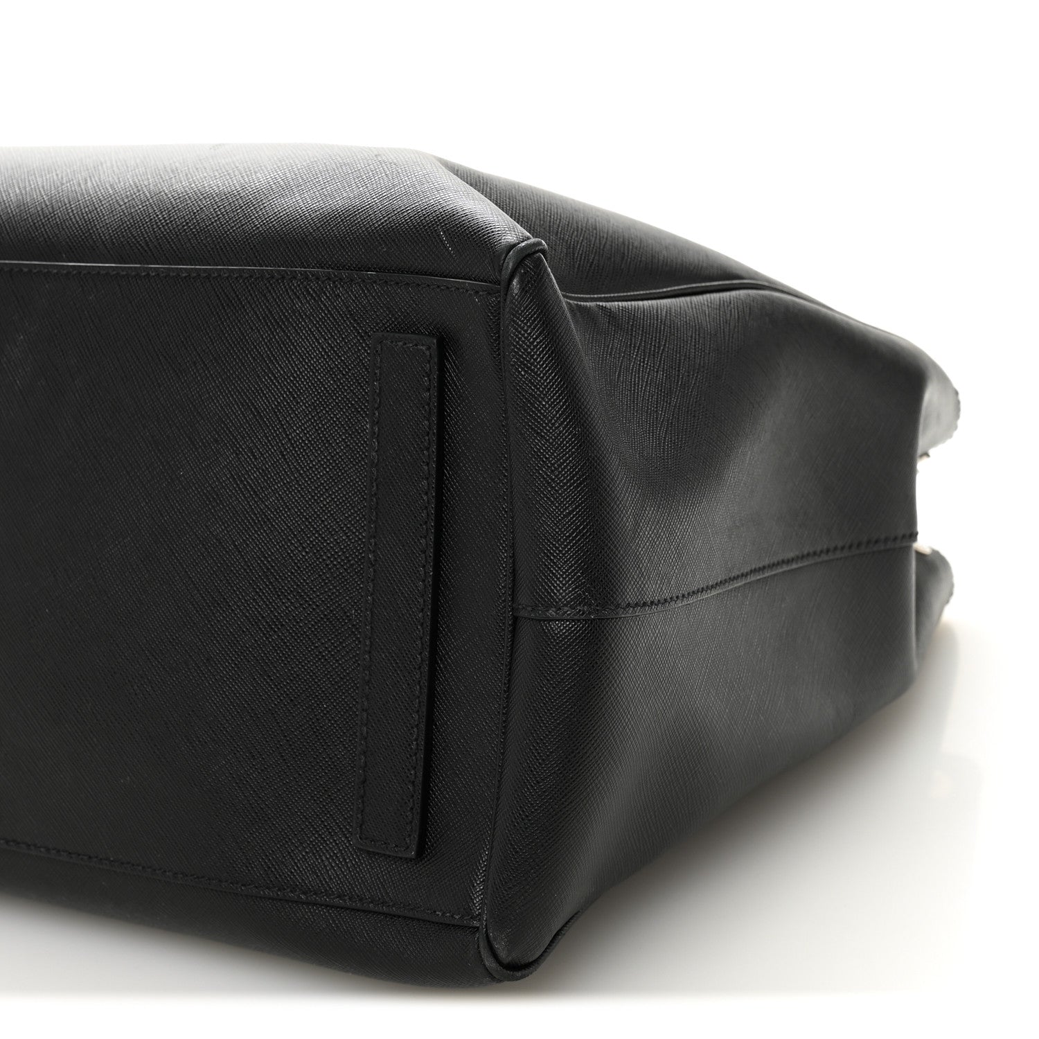 Prada Saffiano Travel Extra Large Galleria Double Zip Black 10 of 11