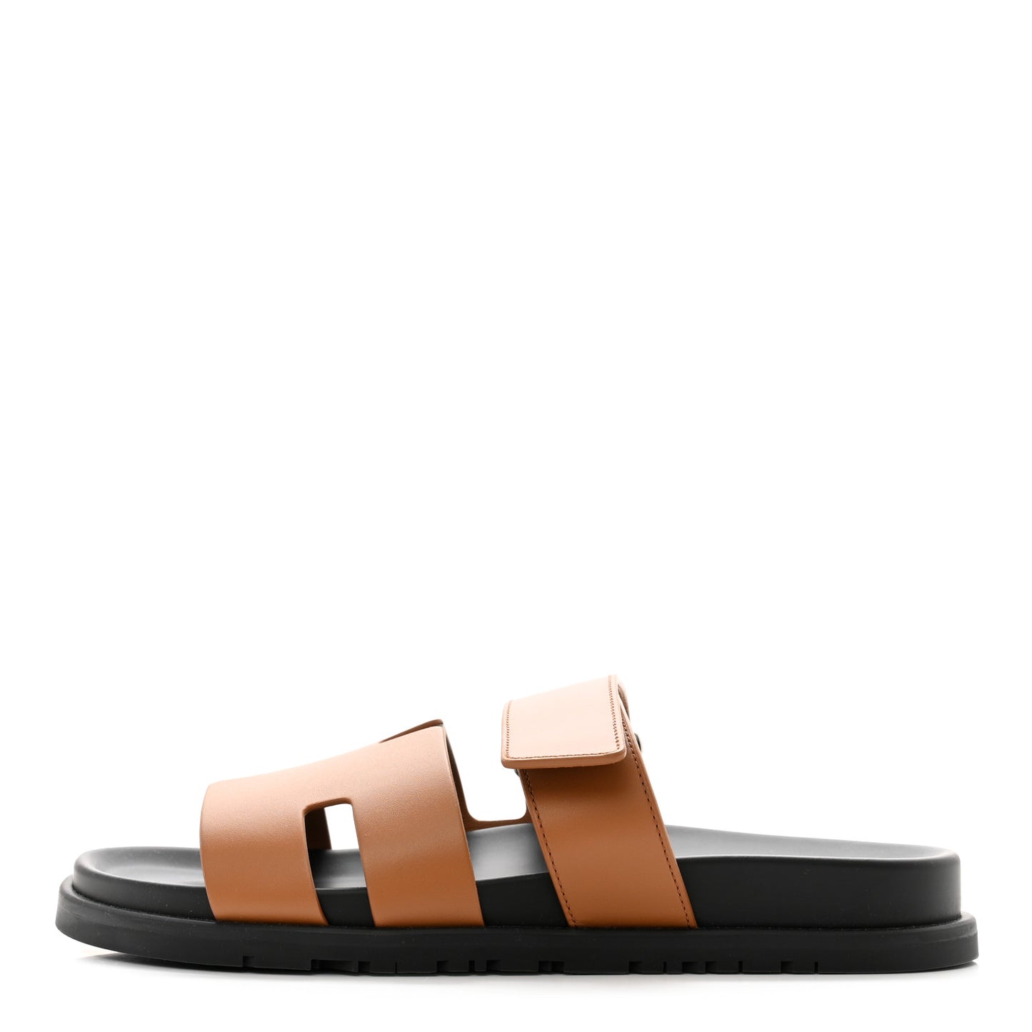 Calfskin Womens Chypre Sandals 39.5 Naturel