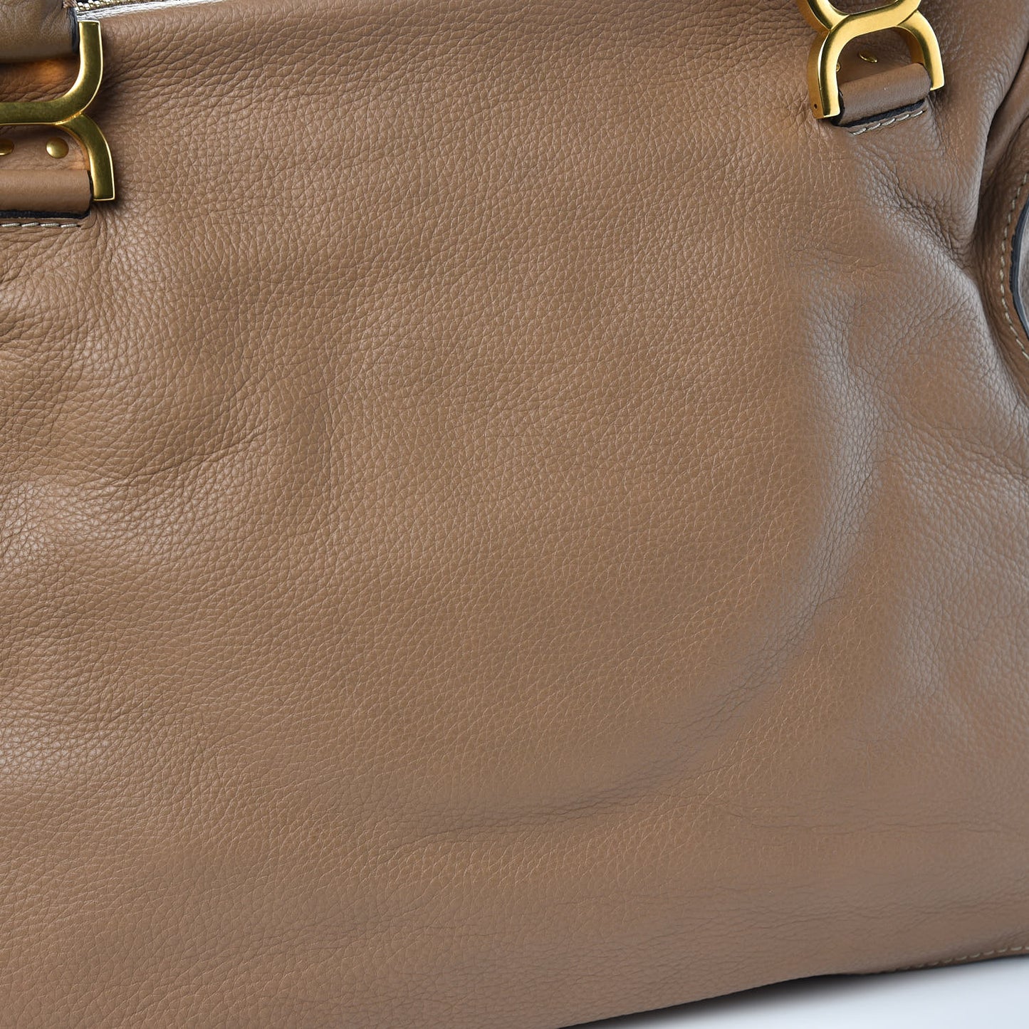 Calfskin Large Marcie Satchel Nut