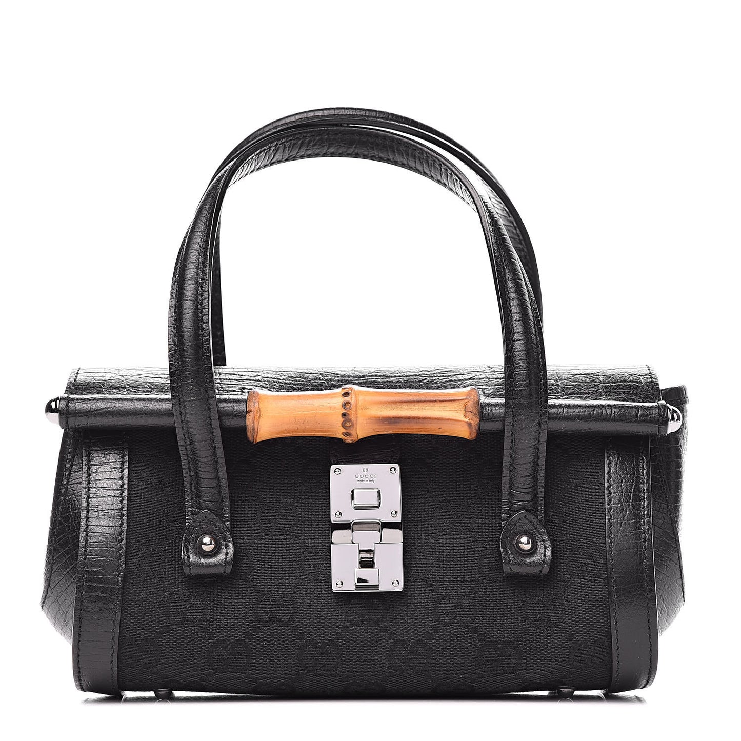 Monogram Small Bamboo Bullet Black