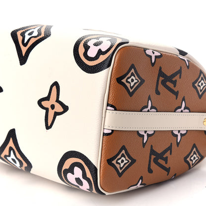 Louis Vuitton Monogram Giant Wild At Heart Speedy Bandouliere 25 Creme 8 of 10