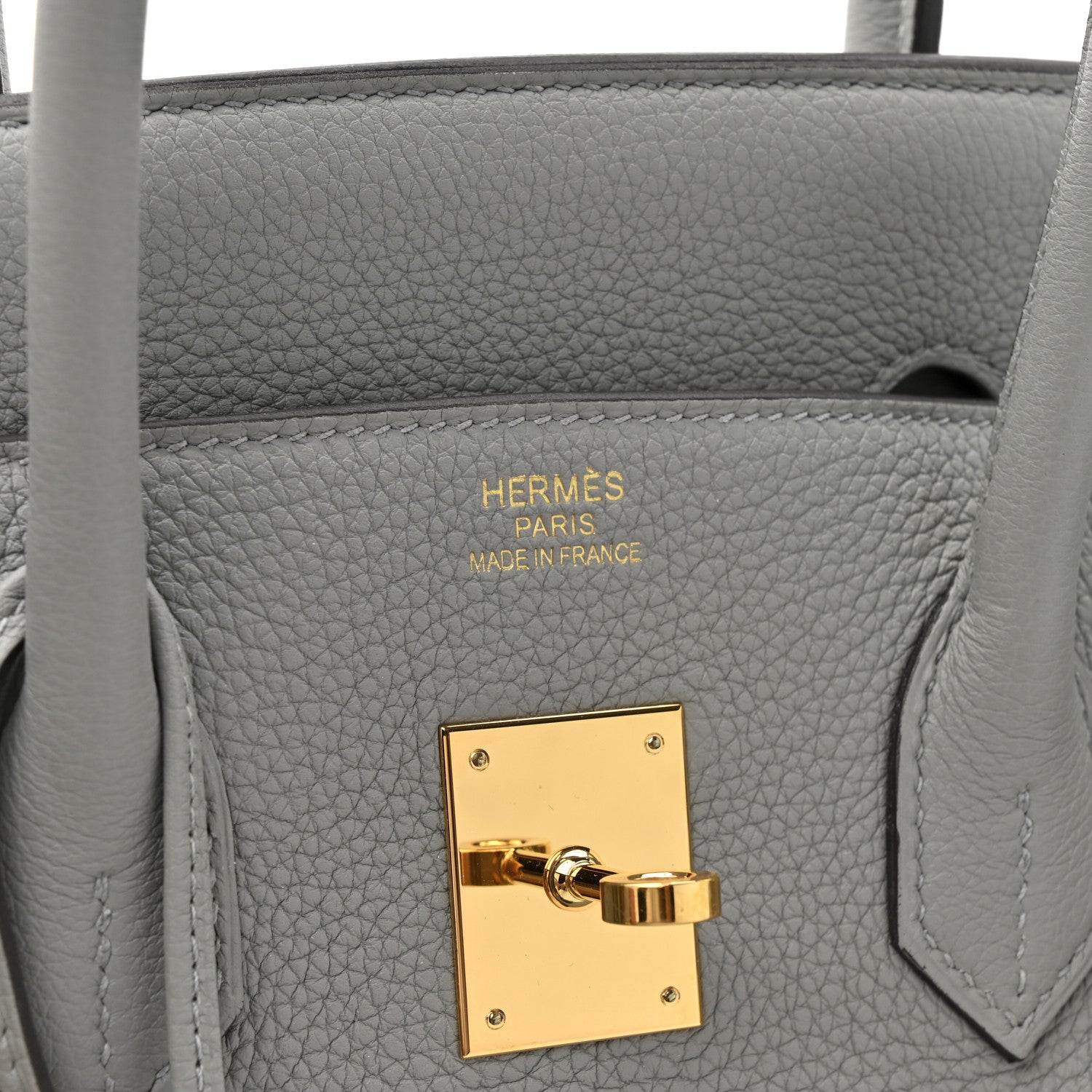 Hermes Togo Birkin 35 Gris Mouette 6 of 10