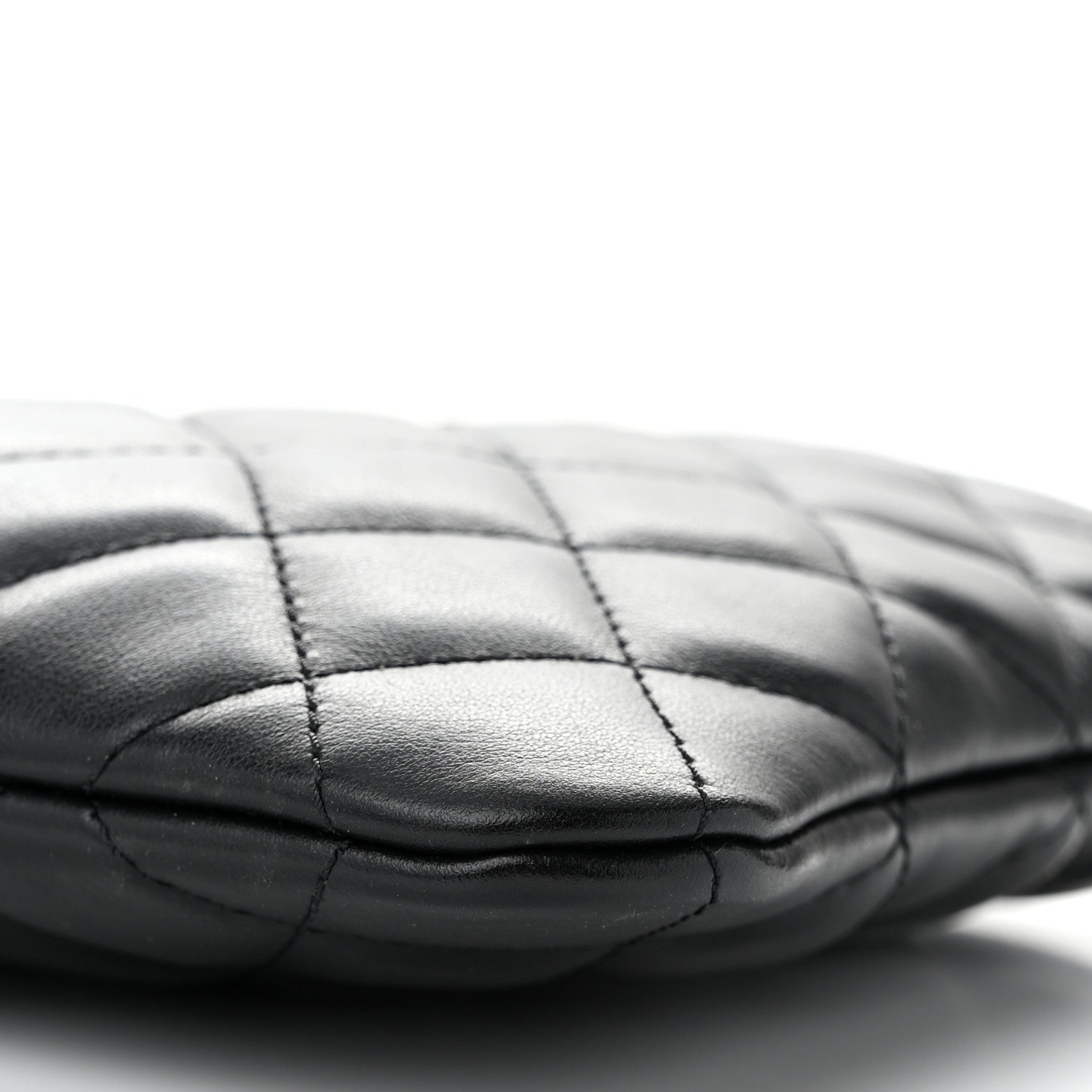 Chanel Calfskin Quilted Crossbody Bag Black 10 of 10