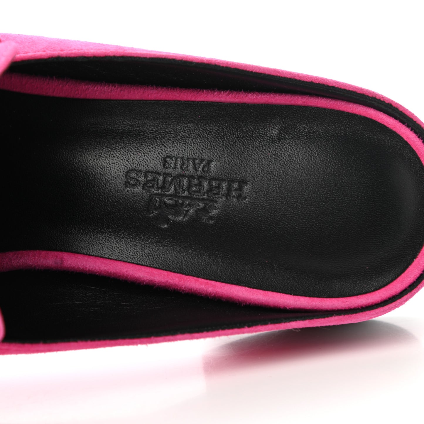 Suede Goatskin Rivoli Mules 35 Rose Azalee