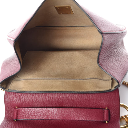 Chloe Grained Lambskin Drew Shoulder Bag Wine Purple 7 of 13
