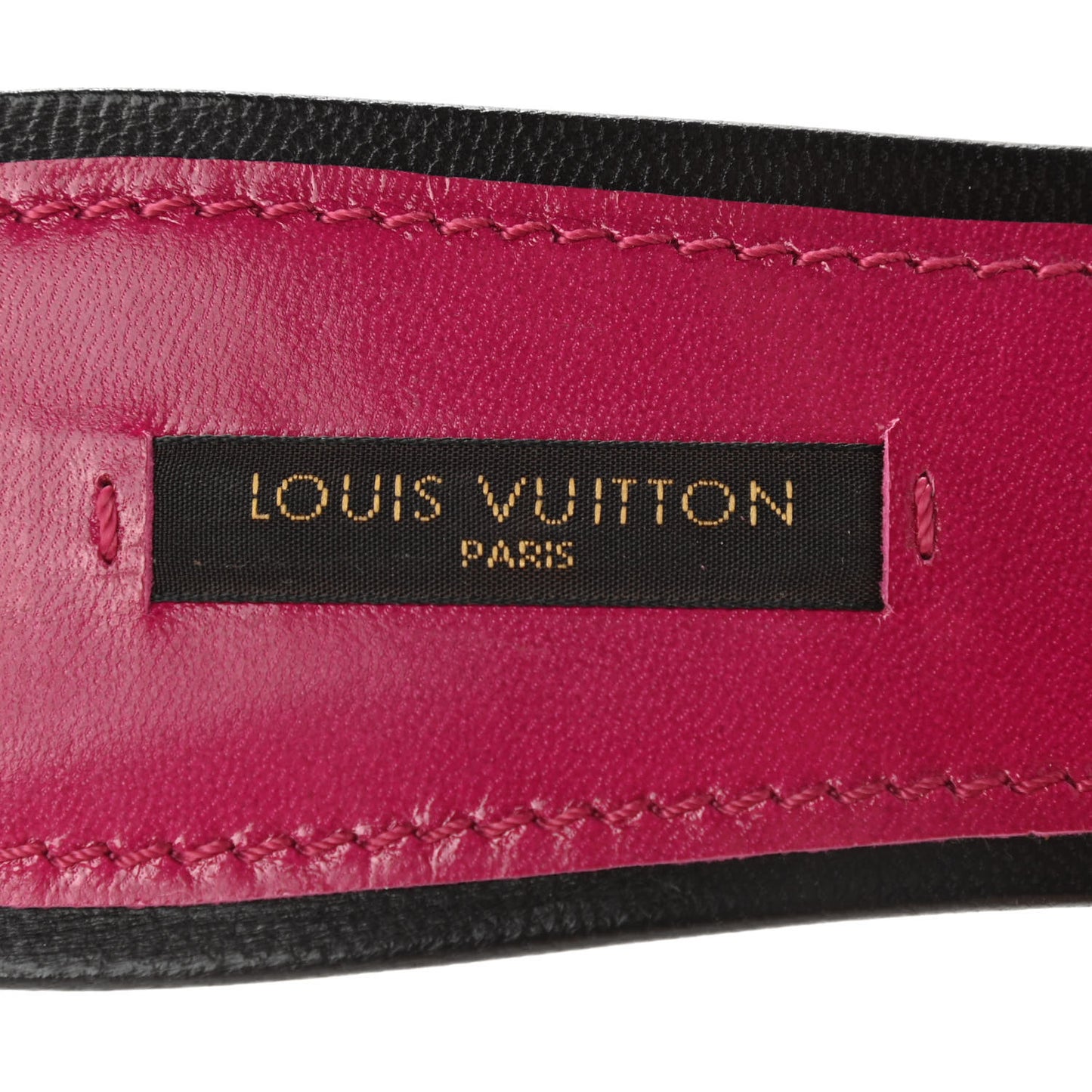 Monogram Open Toe Mule 39 Fuschia