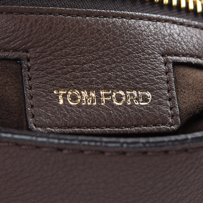 Tom Ford Calfskin Large Jennifer Dark Brown 7 of 10