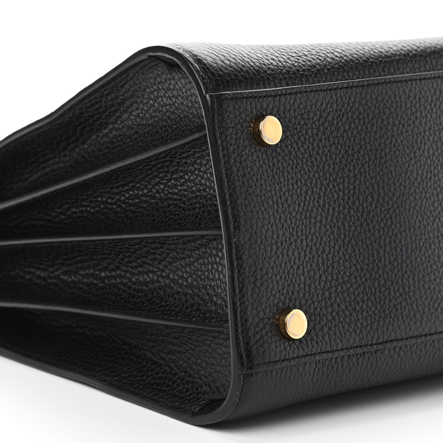 Saint Laurent Grained Calfskin Small Sac De Jour Black 9 of 10