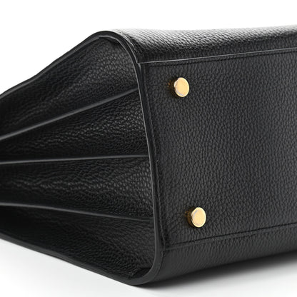 Saint Laurent Grained Calfskin Small Sac De Jour Black 9 of 10