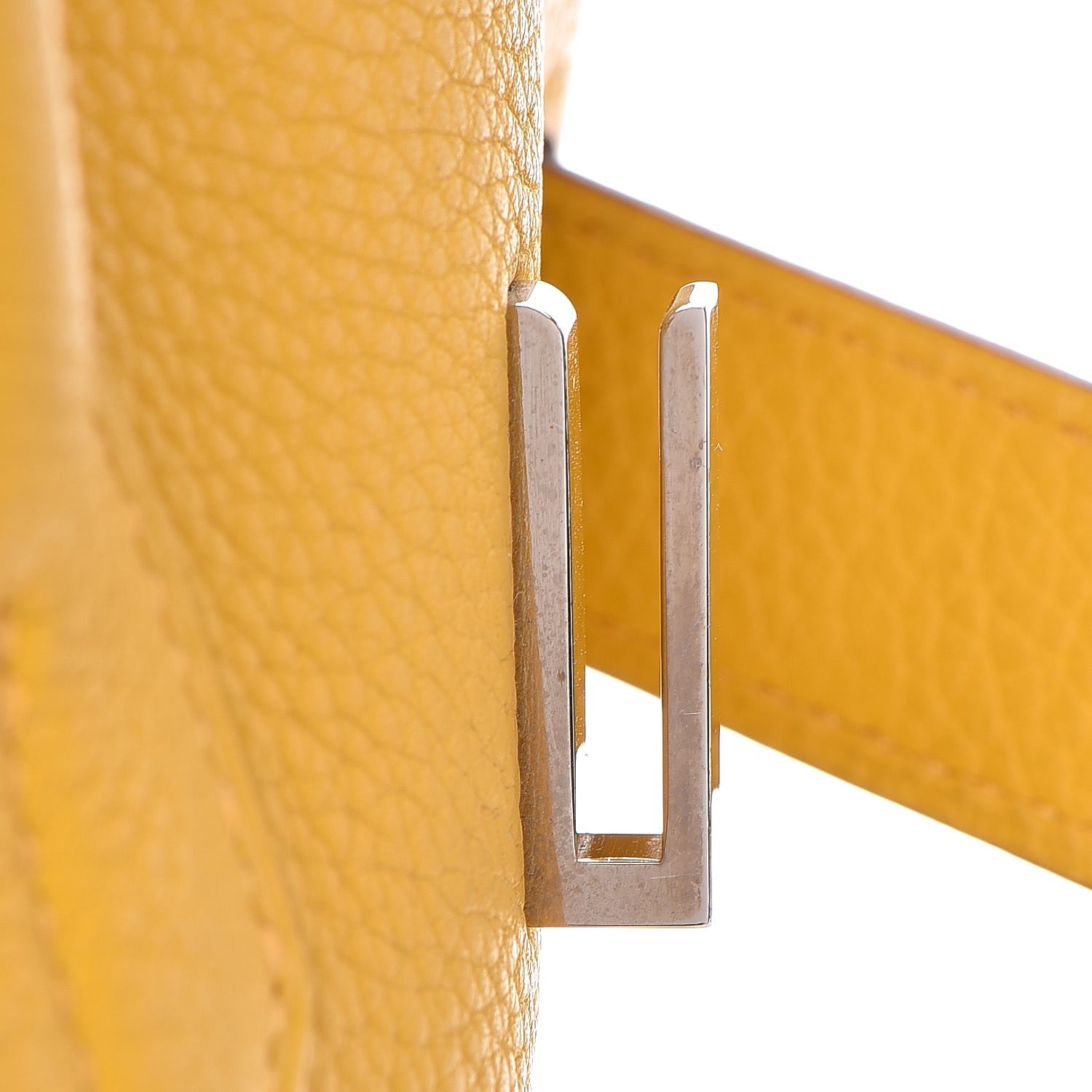 Hermes Taurillon Clemence JPG Shoulder Birkin II Soleil 23 of 39