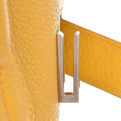 Hermes Taurillon Clemence JPG Shoulder Birkin II Soleil 23 of 39
