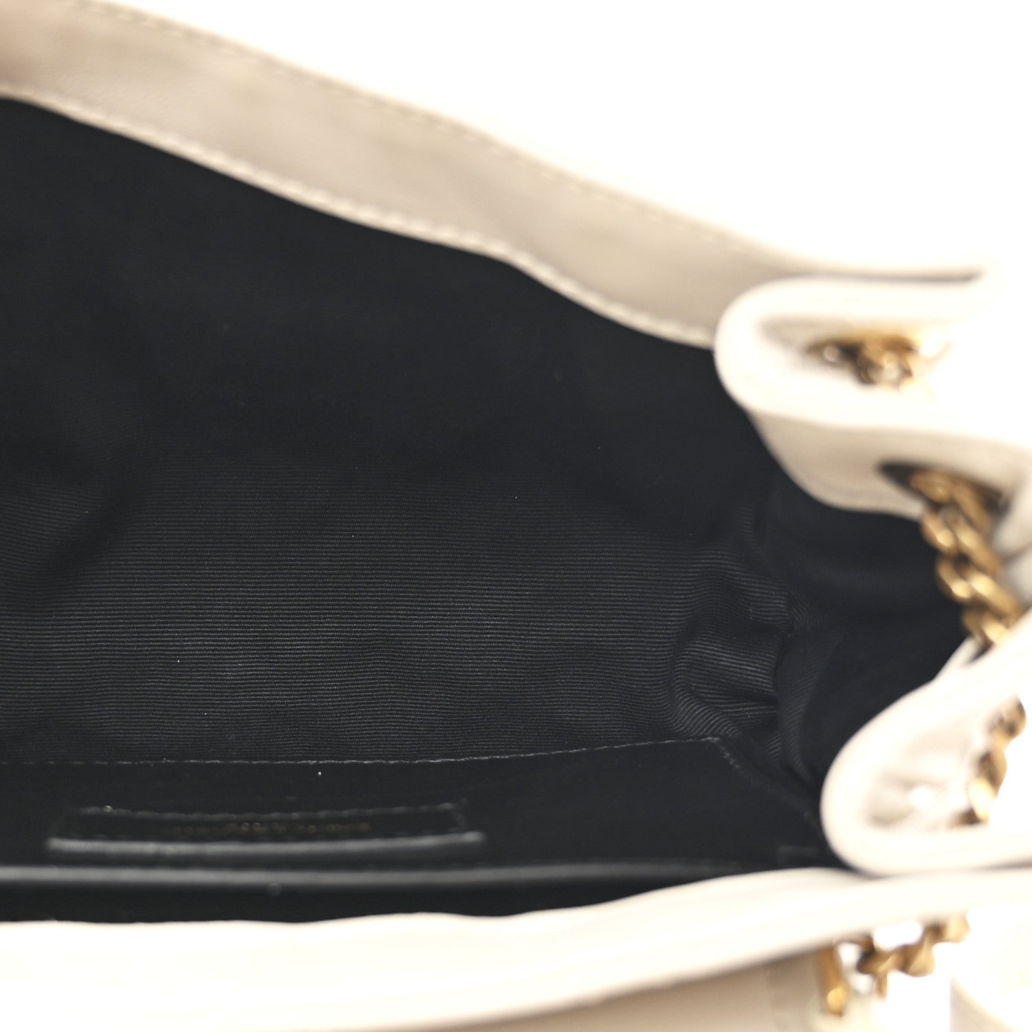 Saint Laurent Lambskin Quilted Monogram Mini Nolita Crema Soft 5 of 10