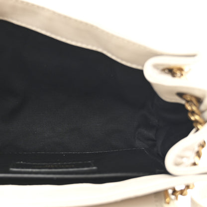 Saint Laurent Lambskin Quilted Monogram Mini Nolita Crema Soft 5 of 10