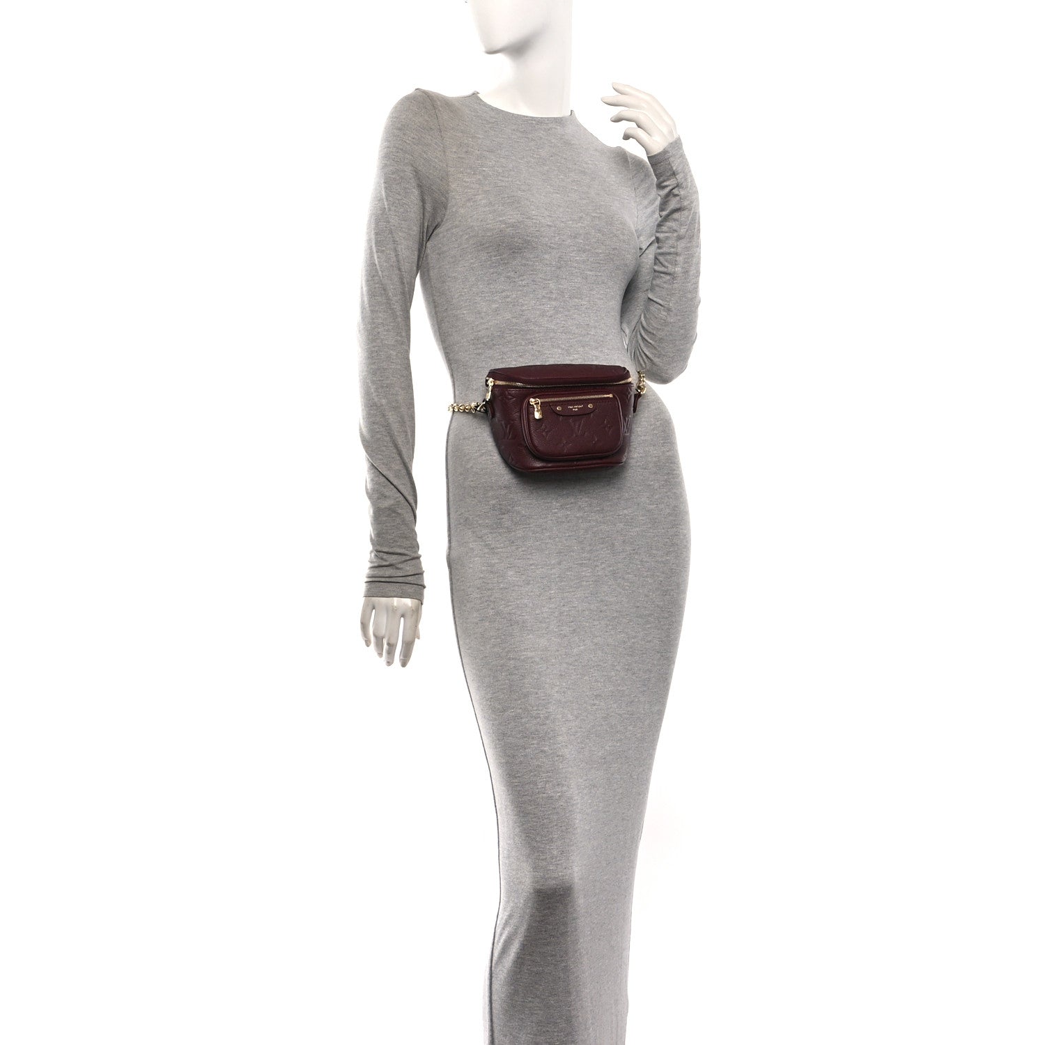 Louis Vuitton Empreinte Mini Bumbag Wine 2 of 10