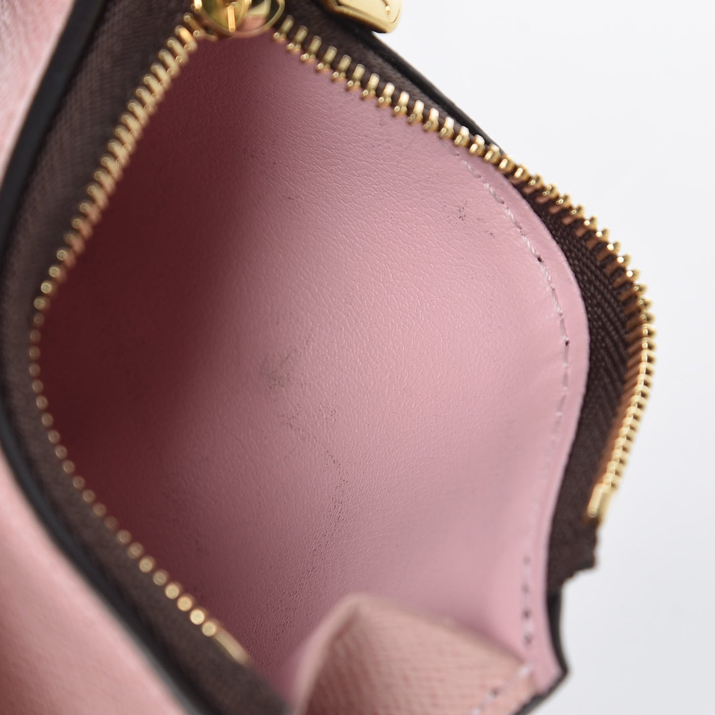 Monogram Zoe Wallet Rose Ballerine